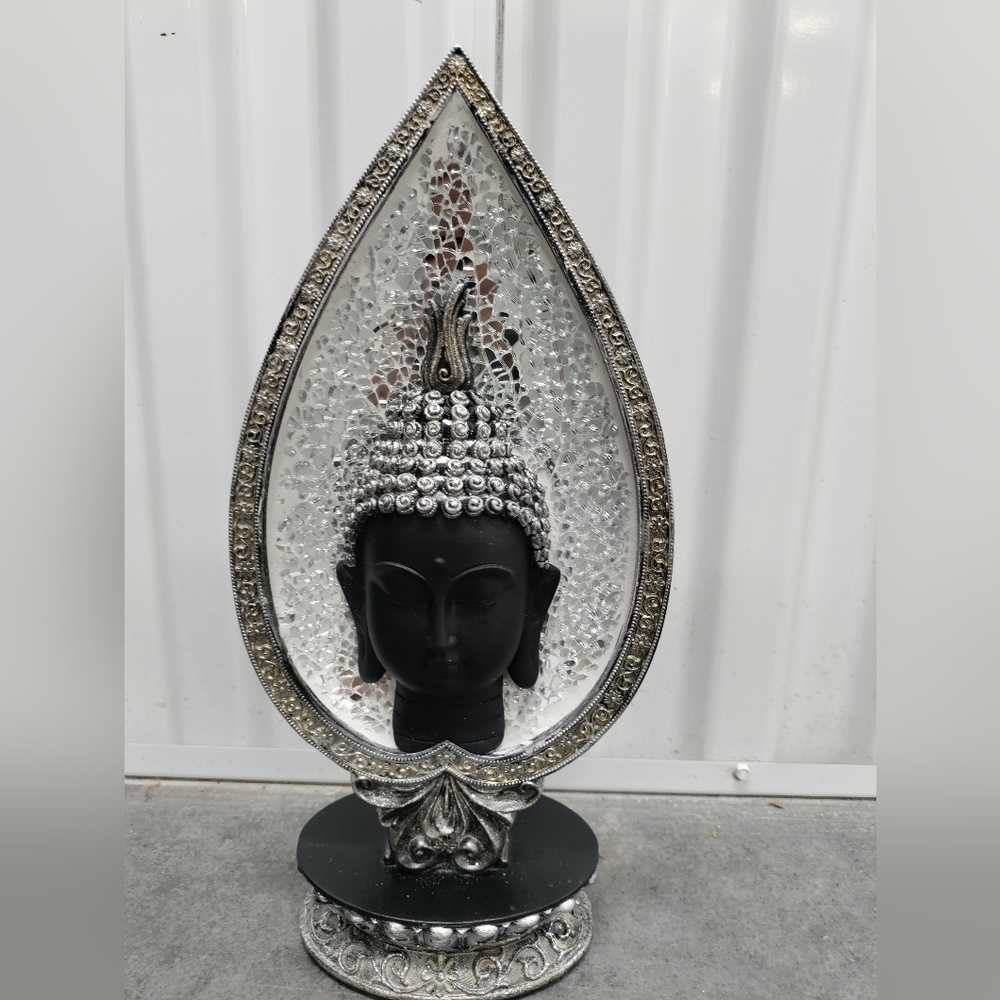 Buddha Bo Leaf Head Sculpture